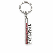 TEXAS A&M Silver and Garnet Spirit Keychain